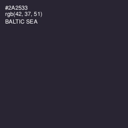 #2A2533 - Baltic Sea Color Image
